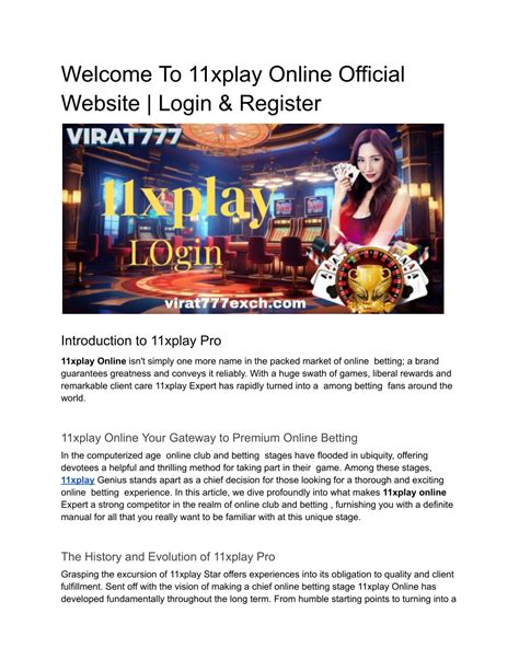 Welcome To 11xplay Official Site .